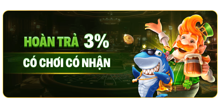 Nhà cái w1883 - Hoàn trả 3%